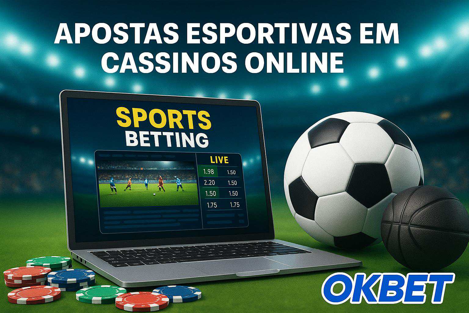 Apostas esportivas no cassino online OKBET