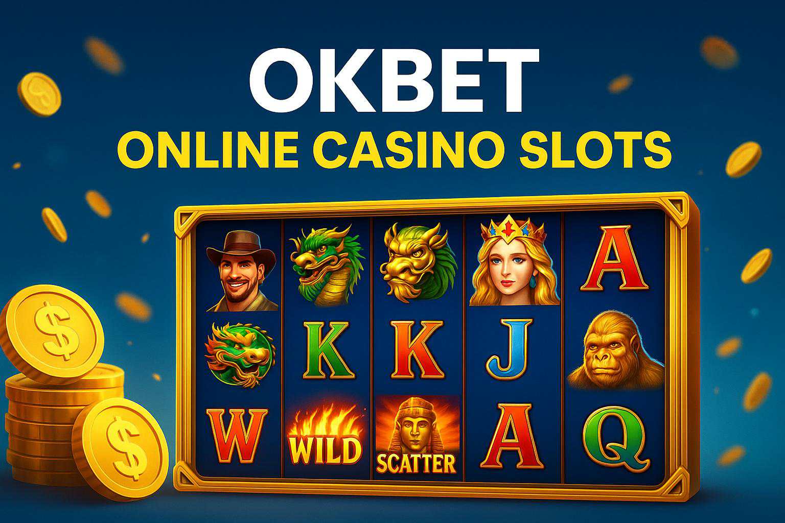 Explore o mundo das slot machines no OKBET Casino